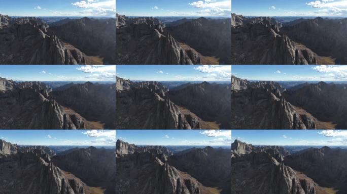 航拍四川阿坝州莲宝叶则