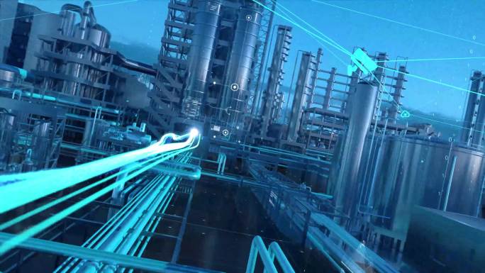 V0232科技智慧工厂4K