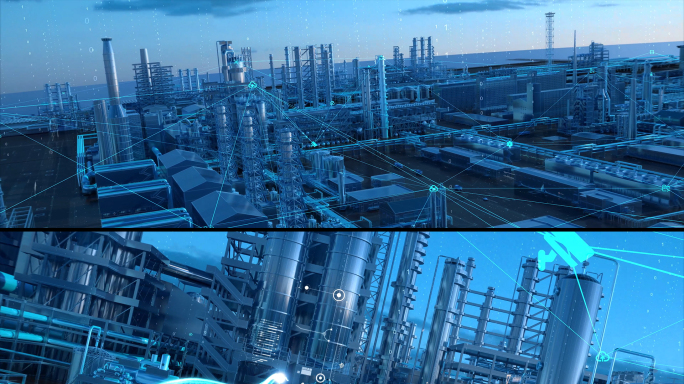 V0233数字智慧工厂-宽屏4K