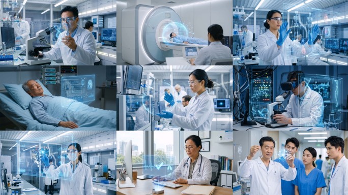 未来医疗科技展示智能医疗科技医疗医学影像