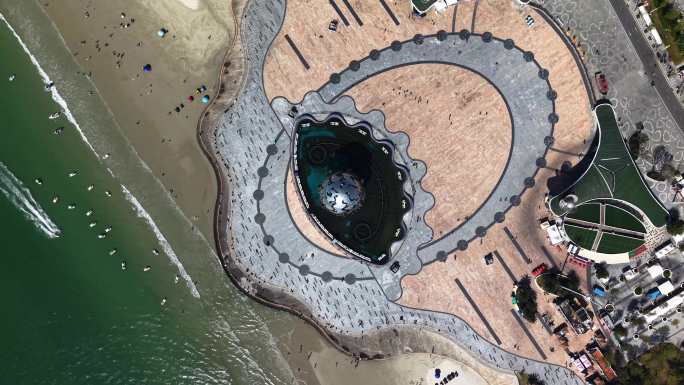 「航拍」广西北海银滩二4k60p