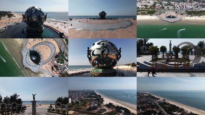 「航拍」广西北海银滩二4k60p