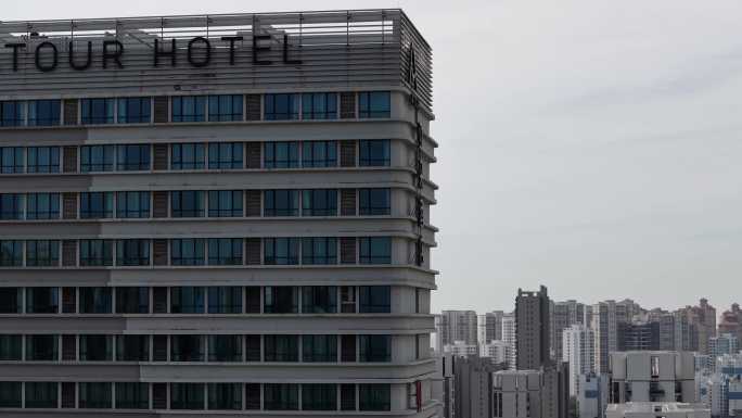 「航拍」广西北海亚朵酒店4k60p