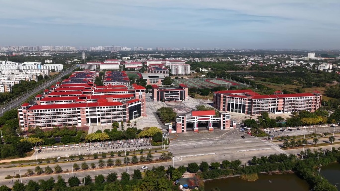 「航拍」广西北海中学4k60p