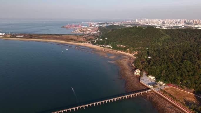 「航拍」广西北海紫霞湾4k60p