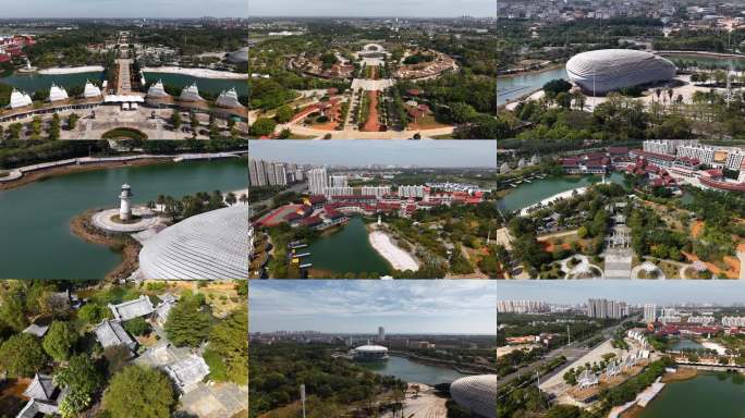 「航拍」广西北海园博园4k60p