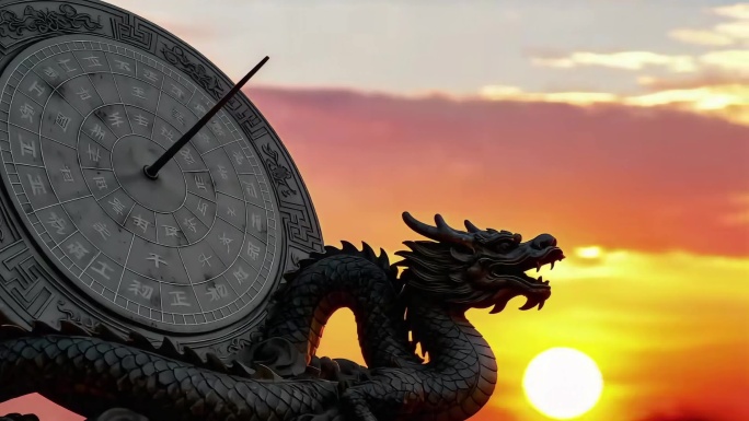 日晷计时古代仪器