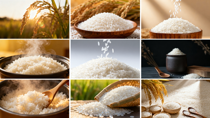 稻谷 大米 米饭