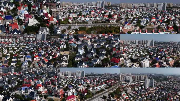 「航拍」广西北海银滩恬园假日4k60p