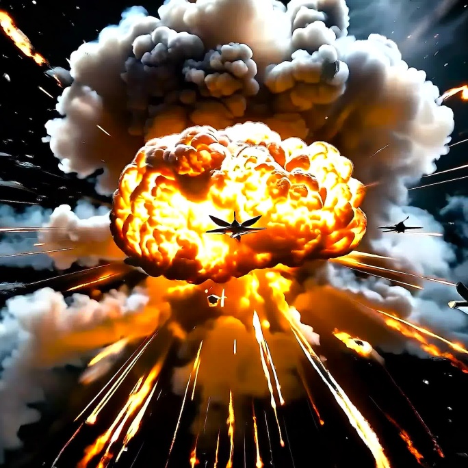 爆炸火焰特效动画