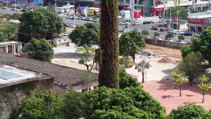 「航拍」广西北海沙江村大烟囱4k60p