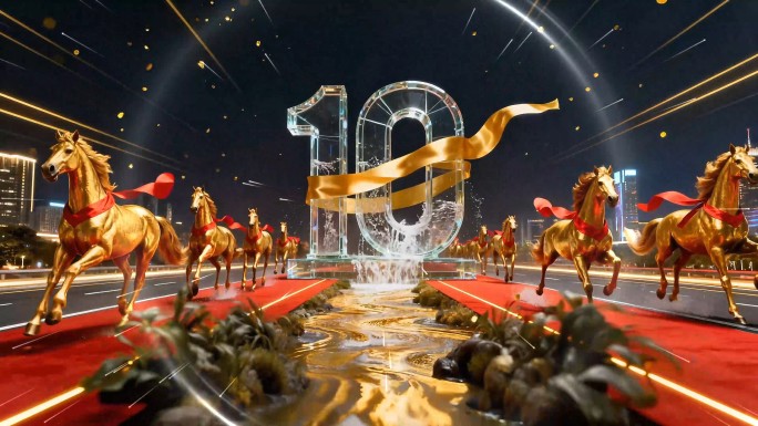 2026马年震撼倒计时片头