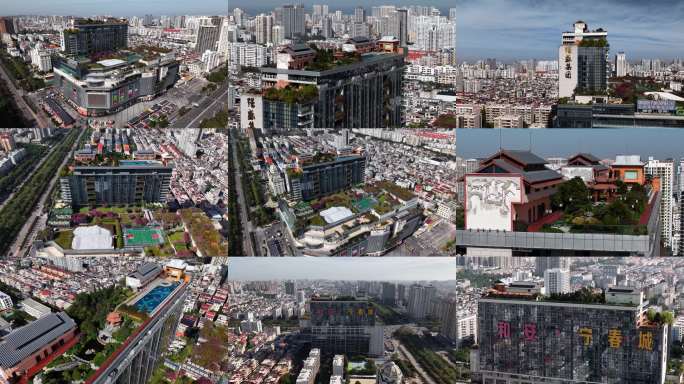 「航拍」广西北海和安宁春城4k60p