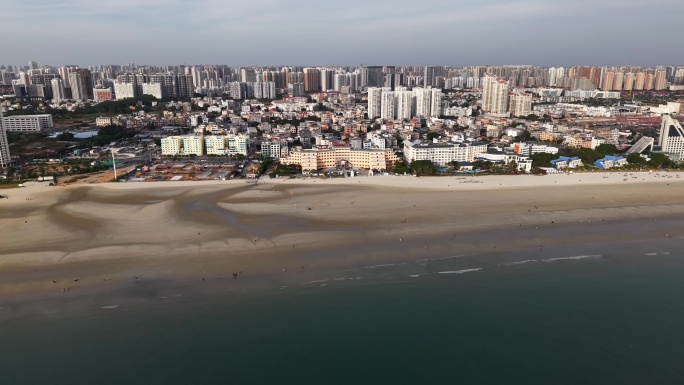 「航拍」广西北海喜莱逢海景大酒店4k60