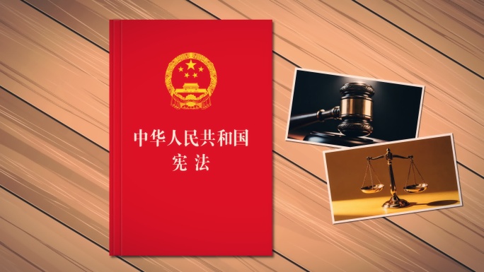 【原创】4K 党政宪法书本翻页宣誓手记