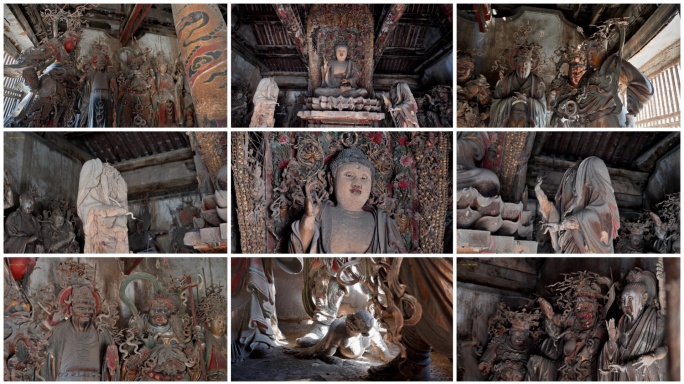 山西晋城 铁佛寺 文物实拍