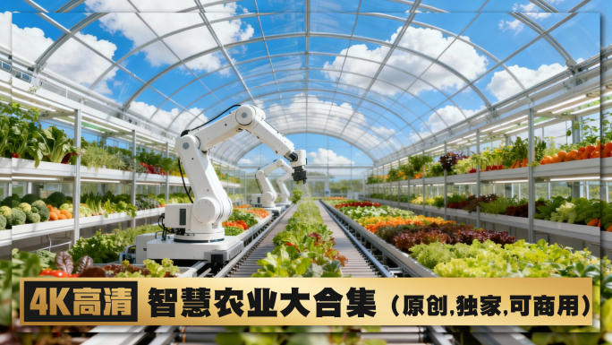 智慧农业科技农田智能农业乡村振兴