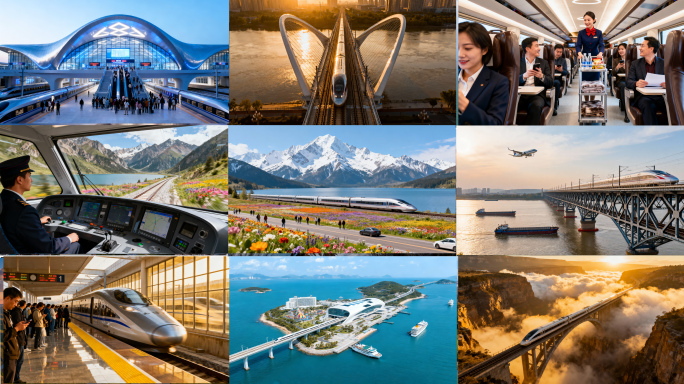 您想要的高铁行驶 高铁站各场景都在这里