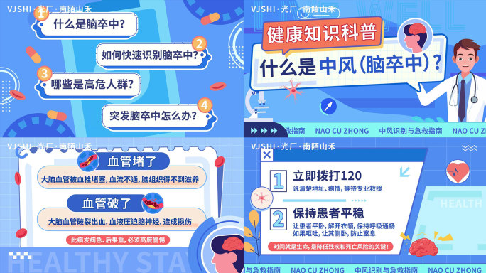 【原创】中风动画脑卒中MG医疗动画MG