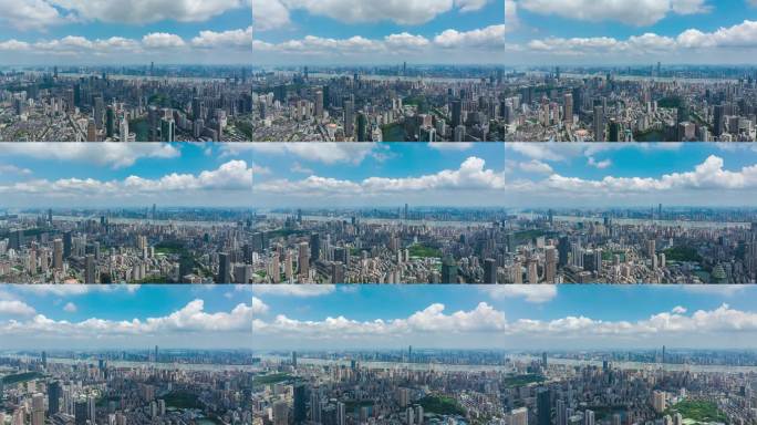 【航拍延时】武汉城市风光06