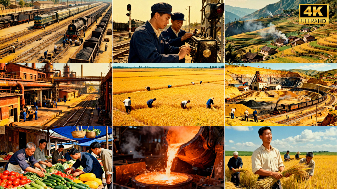 50 60 70年代工人农民影像合集