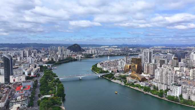 航拍广西柳州城市风光 (13)