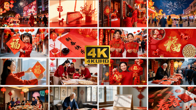 2026马年春节团圆影像