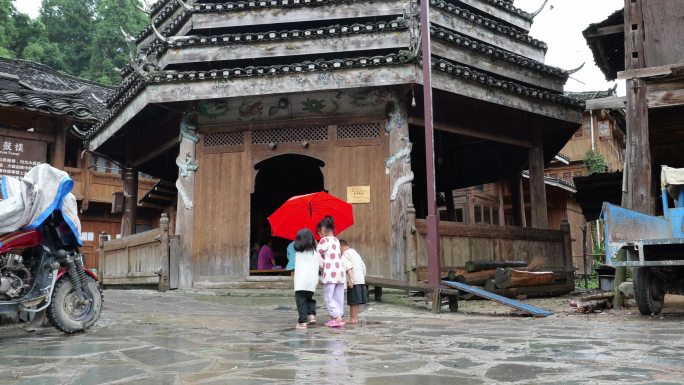 侗族村寨乡村古镇生活日常传统村落人文纪实