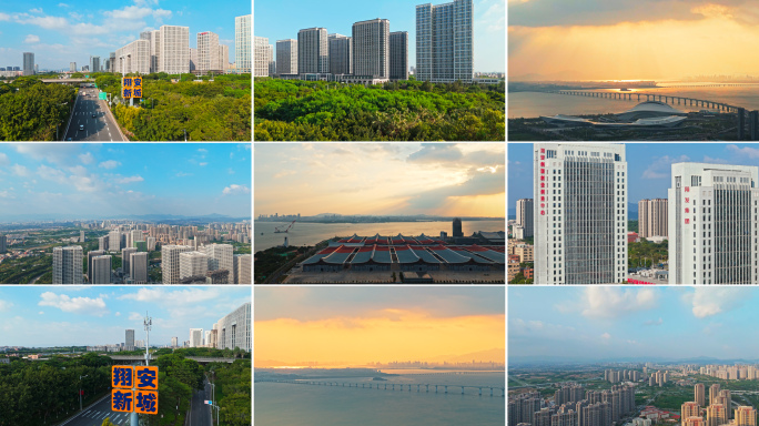 厦门翔安新城航拍风光合集