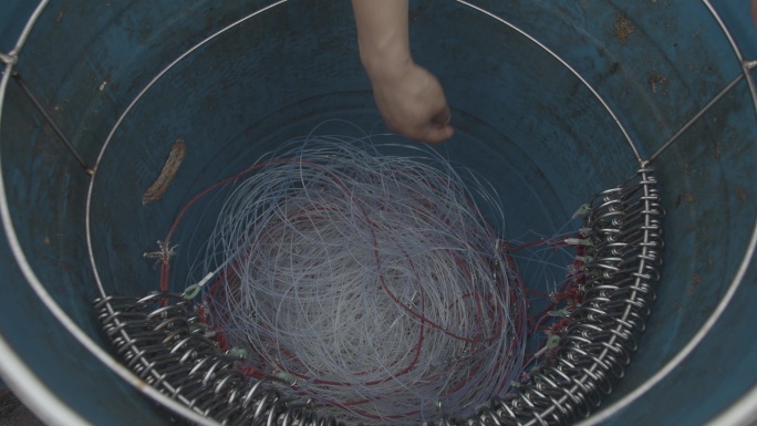 远洋捕捞整理鱼线4