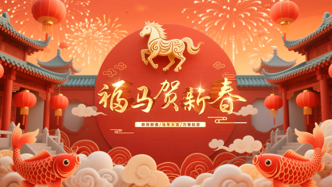 2026马年片头