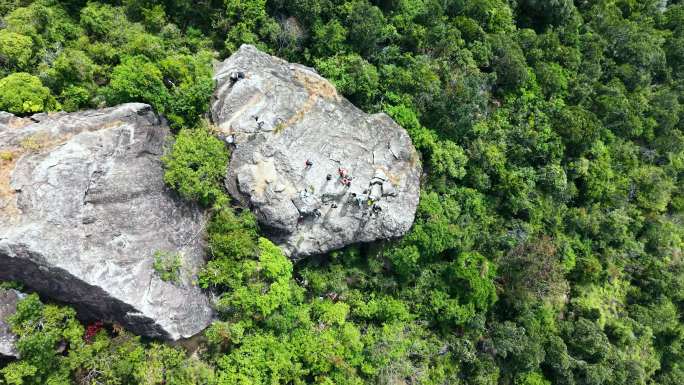 【4K】爬山登山 深圳十峰七娘山 大鹏山
