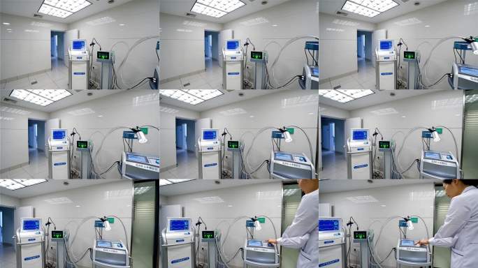 医院医疗设备操作场景