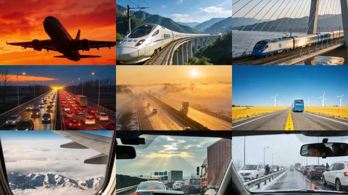 飞机起飞高铁行驶驾驶室第一视角