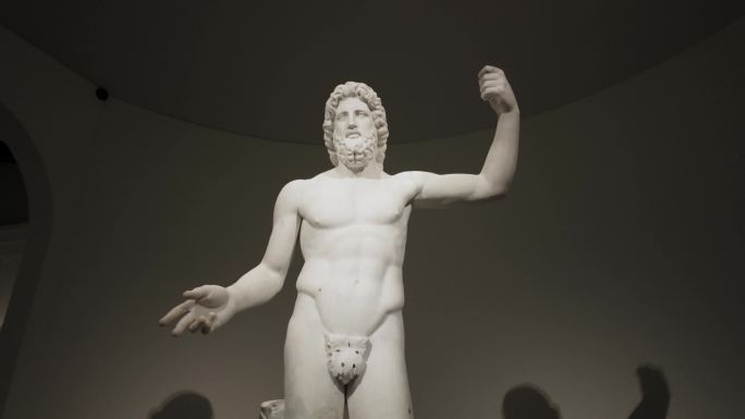 古罗马希腊雕塑雷霆之神宙斯