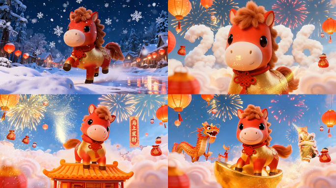 马年 春节 春晚 年会 新春 2026