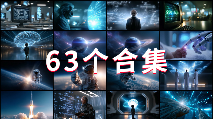 AI探索宇宙人类文明奥秘展望人类探索片头