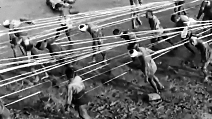 长江 航运 劳工 纤夫 拉船 民国 时期