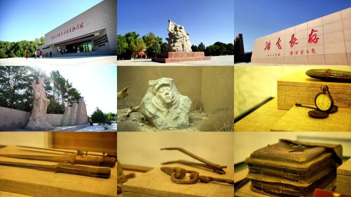 中国工农红军西路军纪念馆展示