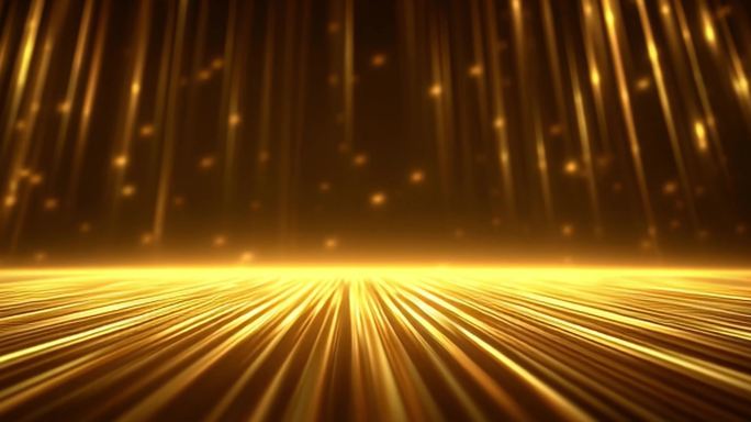 金色年会颁奖粒子光效【循环背景】