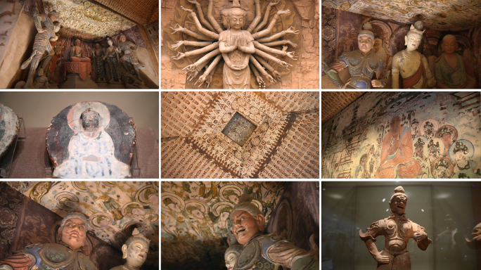 莫高窟敦煌壁画佛教传教文化