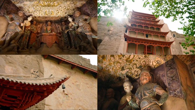 莫高窟敦煌壁画佛教传教文化