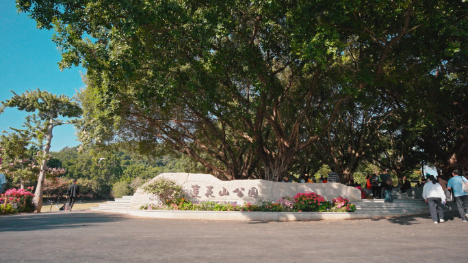 深圳莲花山公园 邓小平雕像