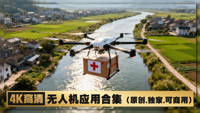 无人机多场景应用展示合集