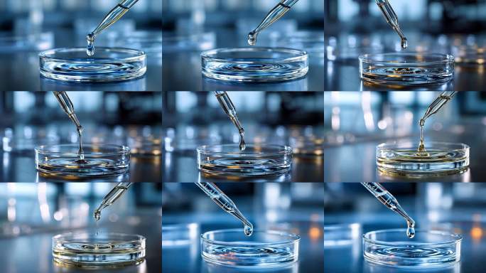 实验室滴管滴液实验