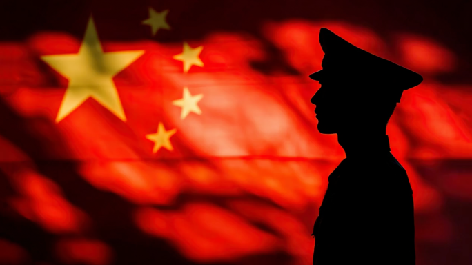 宽屏——我是军人 LED背景