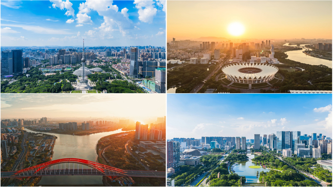 佛山航拍延时宣传片 大湾区佛山 佛山禅城