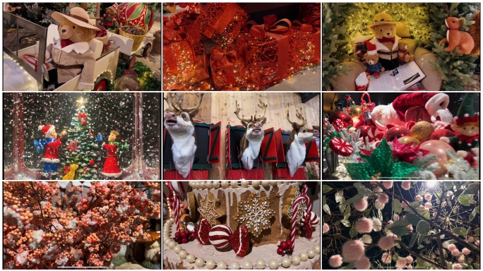 圣诞装饰视频素材