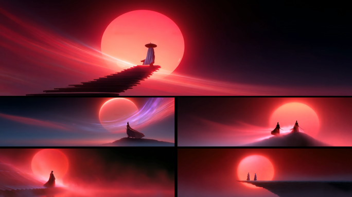 左手指月-武侠江湖 爱恨情仇 LED大屏