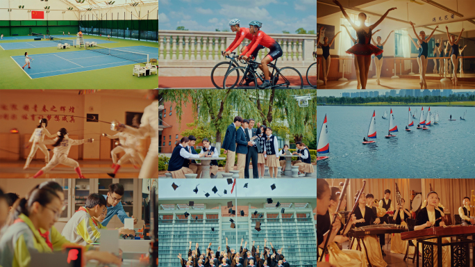 中小学上课 社团活动 少年强则中国强